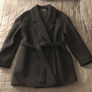 Coats | Short Belted Wool Coat | Poshmark